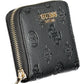 Black Polyurethane Women Wallet