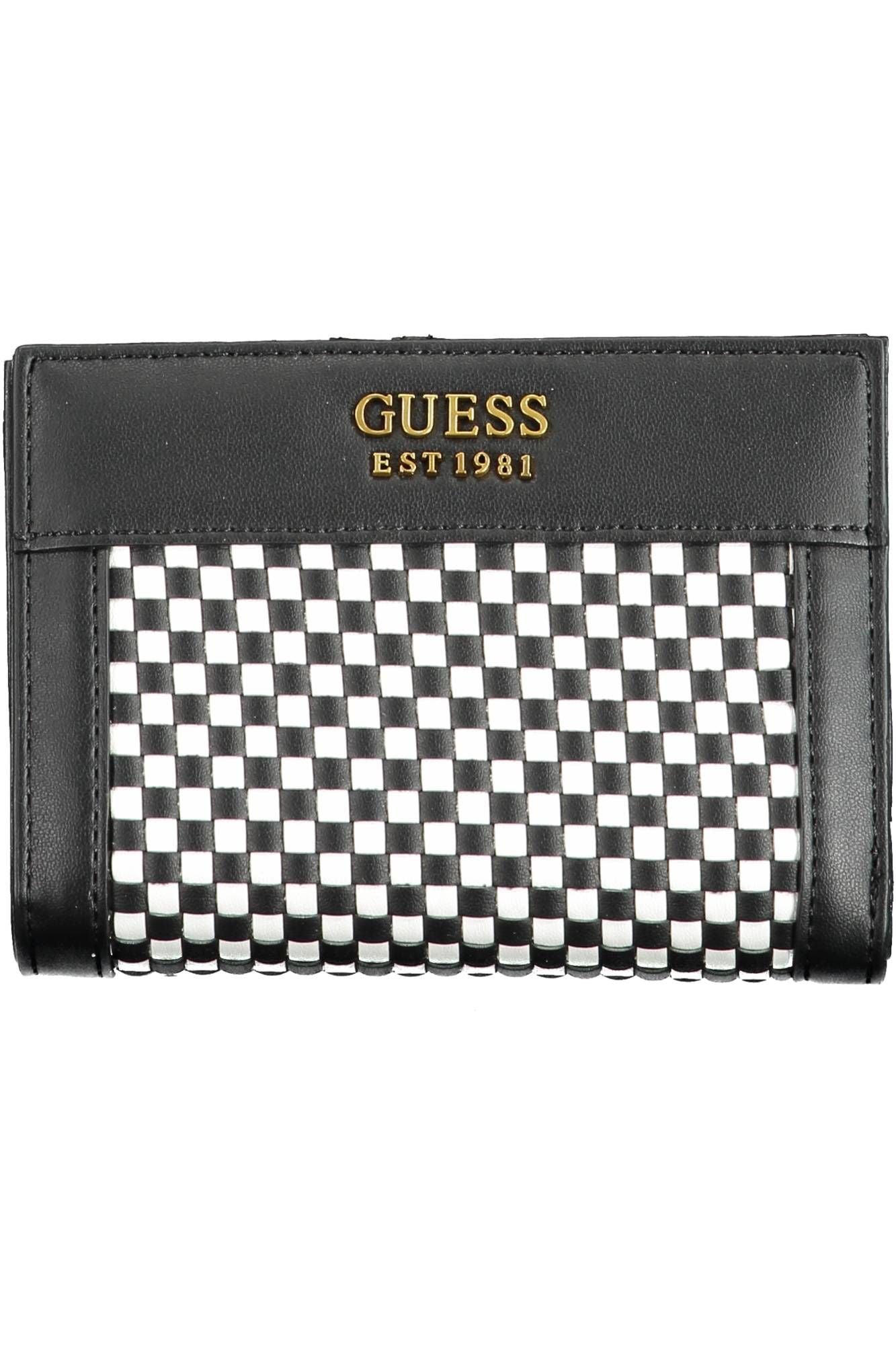 Black Polyurethane Women Wallet