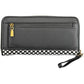 Black Polyurethane Women Wallet