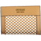 Brown Polyurethane Women Wallet