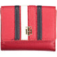Red Polyurethane Women Wallet