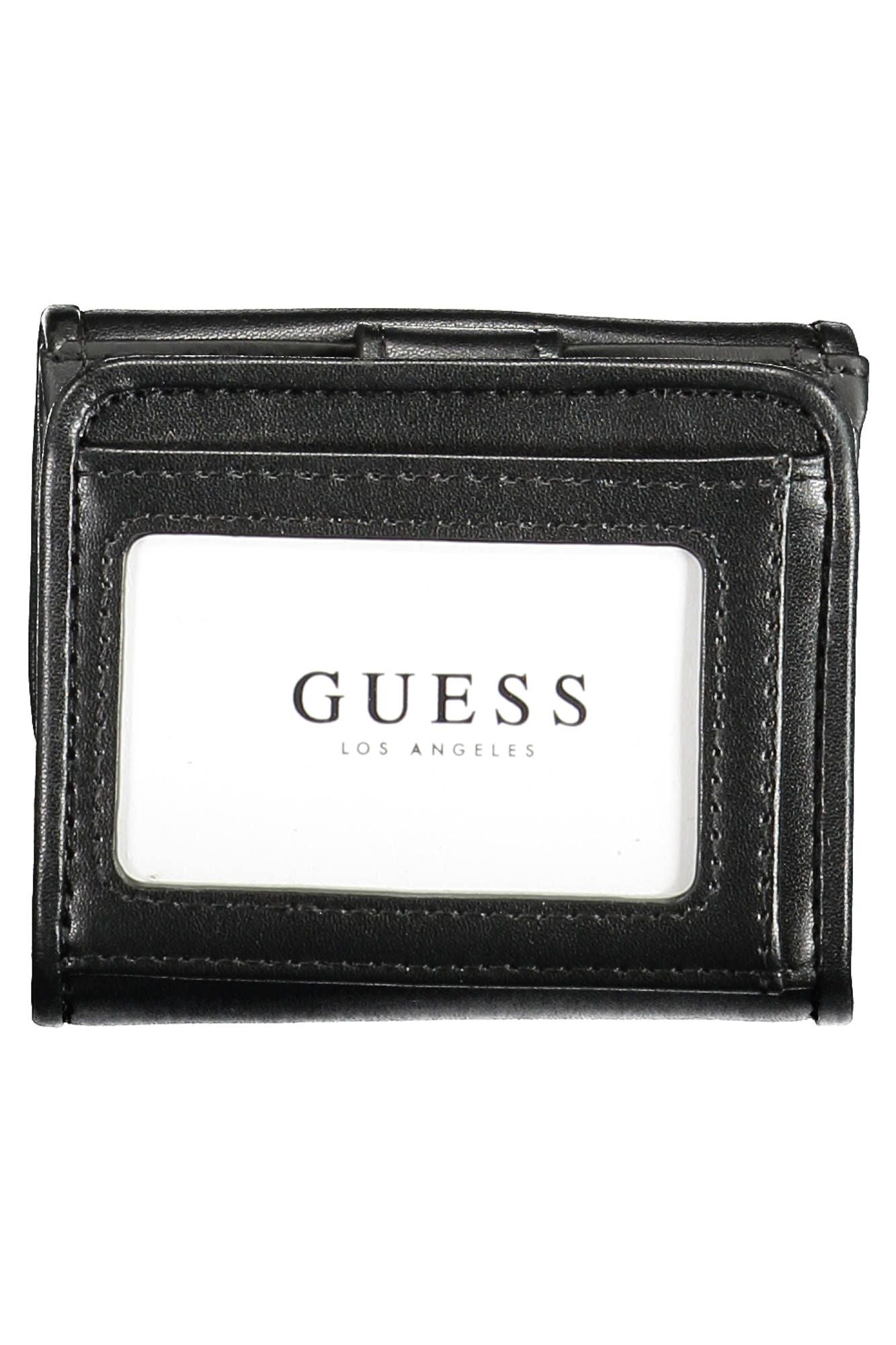 Black Polyurethane Women Wallet