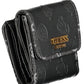 Black Polyurethane Women Wallet