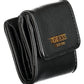 Black Polyurethane Women Wallet