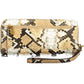 Beige Polyurethane Women Wallet