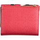 Red Polyurethane Women Wallet