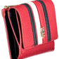 Red Polyurethane Women Wallet