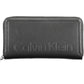 Black Polyurethane Women Wallet