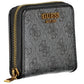 Black Polyurethane Women Wallet