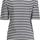 Blue Cotton Women Top