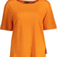 Orange Linen Women Top