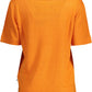 Orange Linen Women Top
