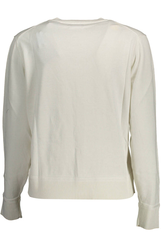 White Cotton Women Cardigan