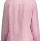 Pink Linen Women Shirt