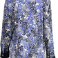Blue Lyocell Women Shirt