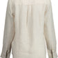 Beige Linen Women Shirt