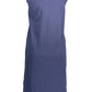 Blue Cotton Women Dress
