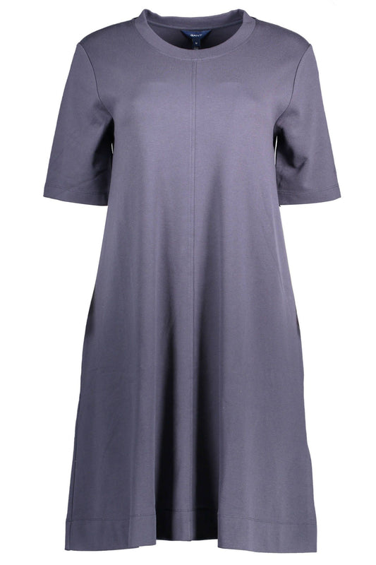 Blue Viscose Women Dress