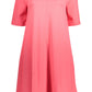 Pink Elastane Women Dress