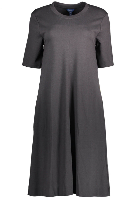 Black Elastane Women's Dress