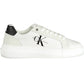 White Leather Women Sneaker