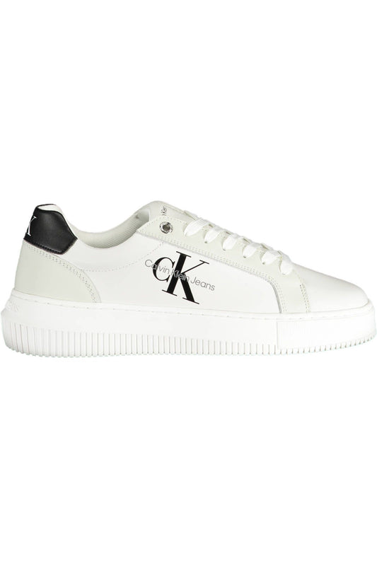 White Leather Women Sneaker