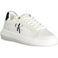 White Leather Women Sneaker
