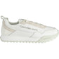 White Polyester Men Sneaker