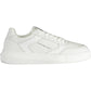 White Polyester Men Sneaker