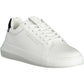 White Polyester Men Sneaker