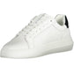 White Polyester Men Sneaker