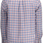 Blue Cotton Men Shirt