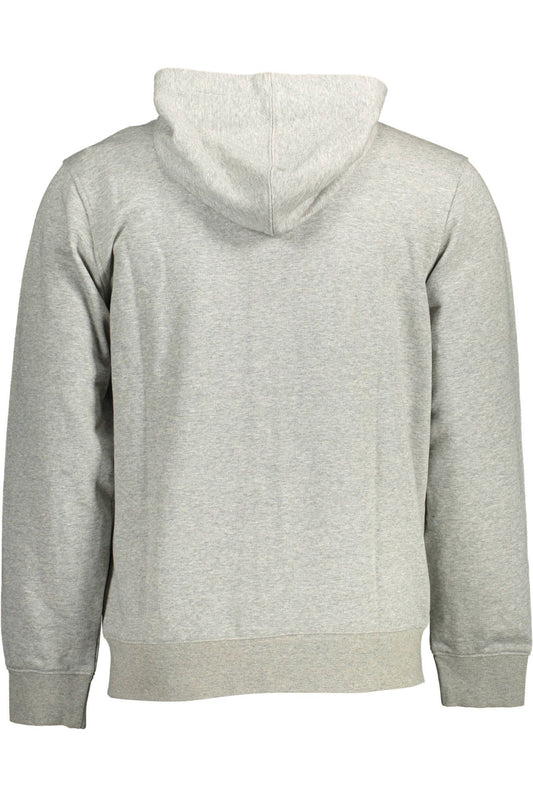 Gray Cotton Men Sweater