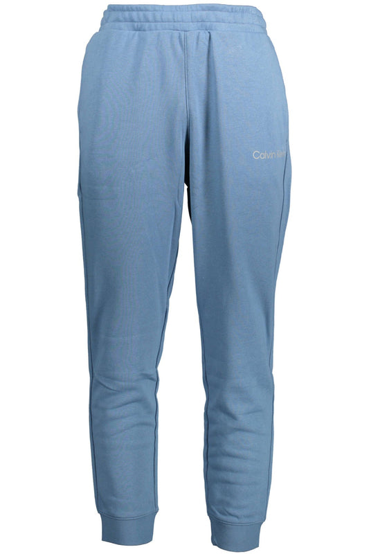 Blue Cotton Men Sport Trouser