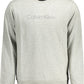 Gray Cotton Men Sweater
