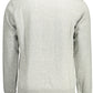 Gray Cotton Men Sweater