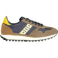 Brown Polyester Men Sneaker