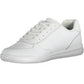 White Polyester Men Sneaker