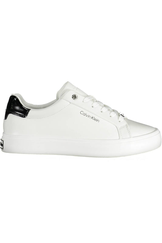 White Leather Women Sneaker
