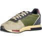 Green Polyester Men Sneaker