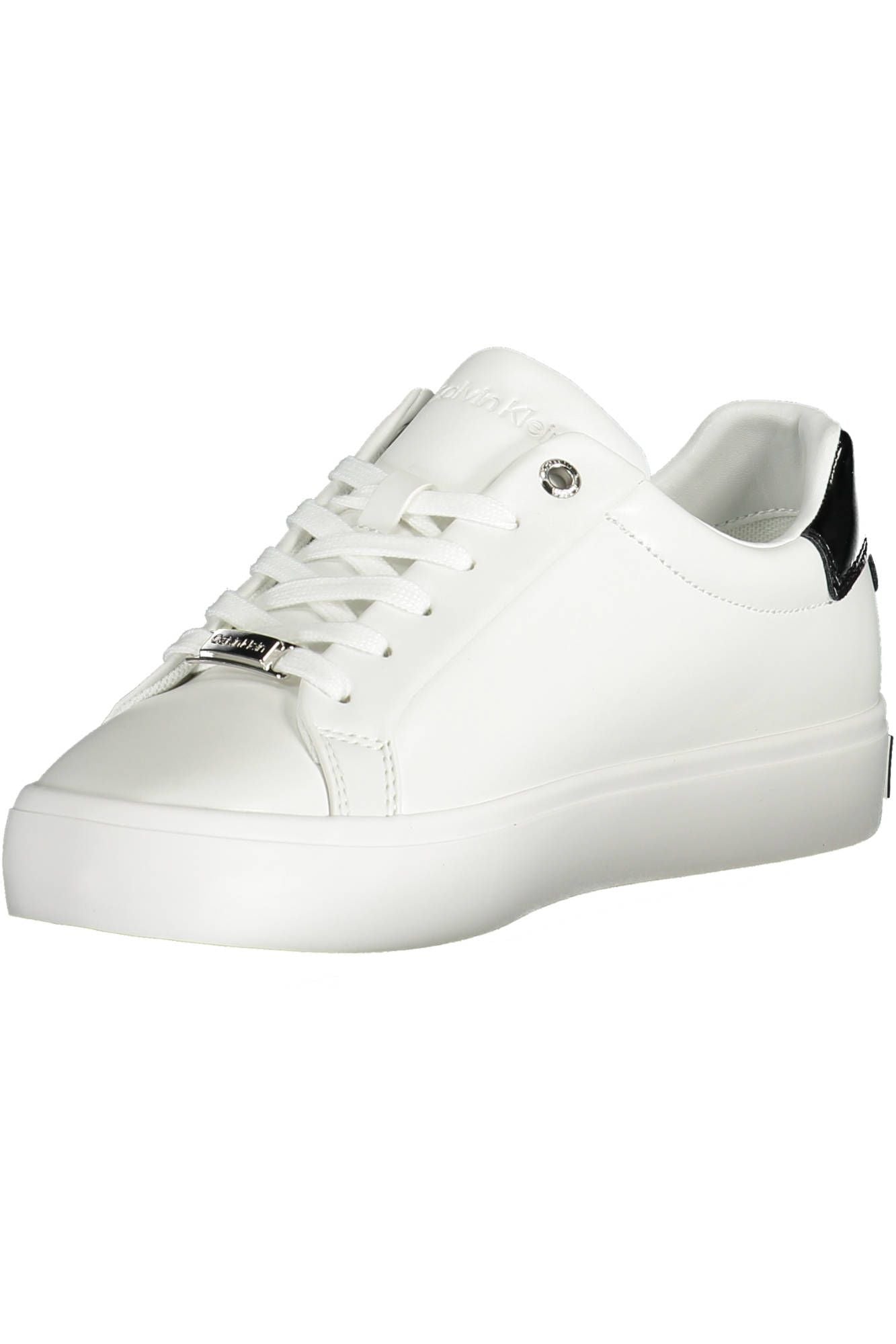 White Leather Women Sneaker