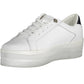 White Polyethylene Women Sneaker