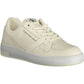 White Polyester Men Sneaker