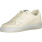 White Polyester Men Sneaker