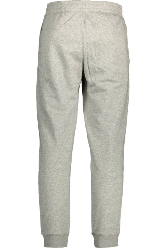Gray Cotton Men Trouser