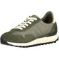 Green Polyester Men Sneaker