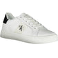 White Nylon Women Sneaker
