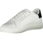 White Nylon Women Sneaker