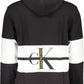 Black Cotton Men Sweater
