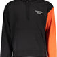 Black Cotton Men Sweater